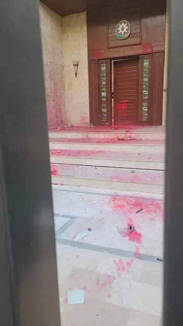 حمله به سفارت آذربایجان در لبنان