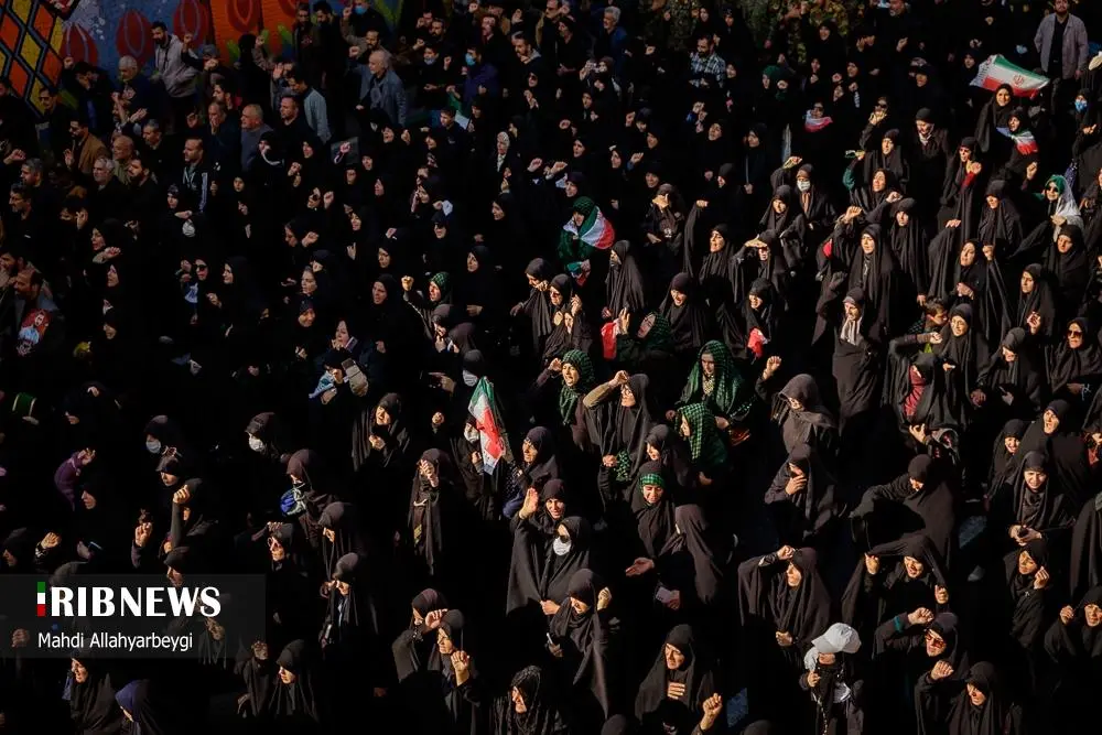 تشییع پیکر شهدا