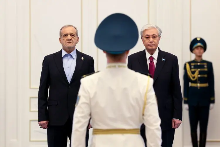 پزشکیان و توکایف