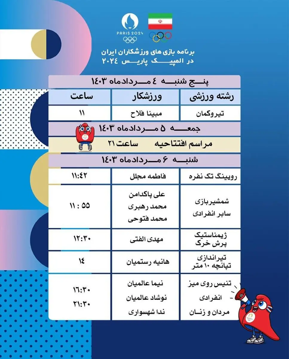 برنامه المپیک-1