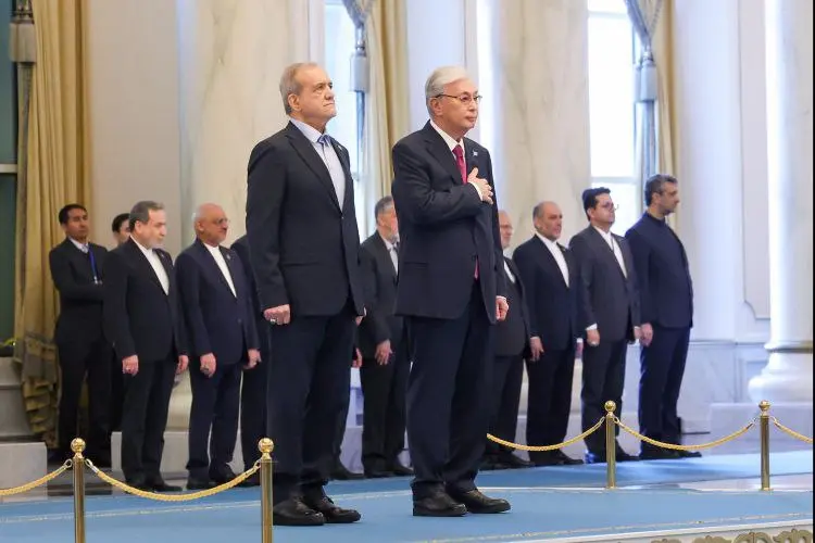 پزشکیان و توکایف