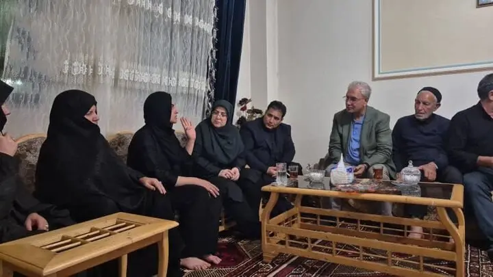 دیدار مهاجرانی خانواده الهه