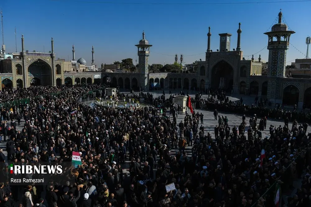 تشییع پیکر شهدا