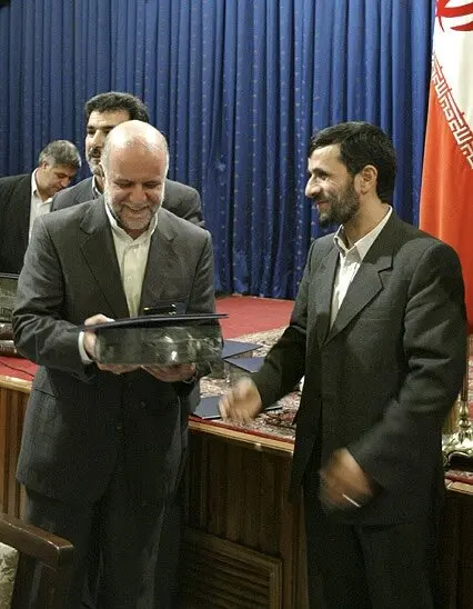 زنگنه و احمدی نژاد
