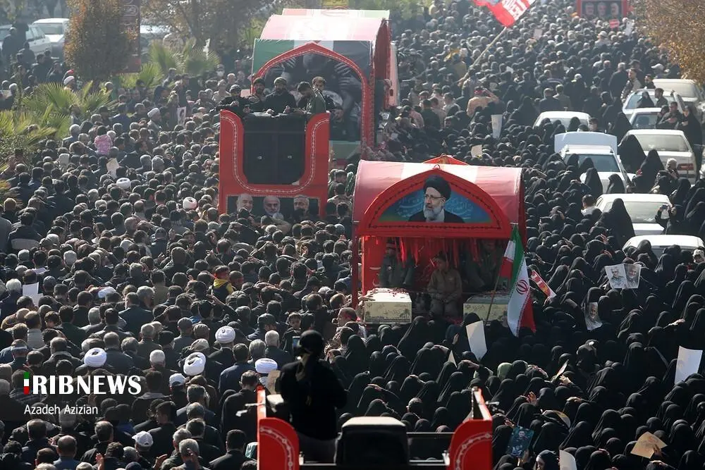 تشییع پیکر شهدا