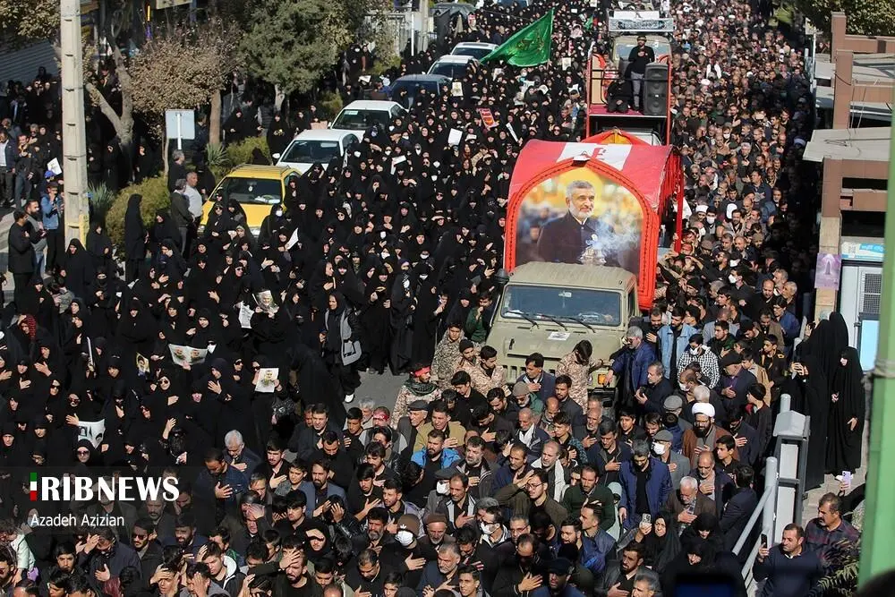 تشییع پیکر شهدا