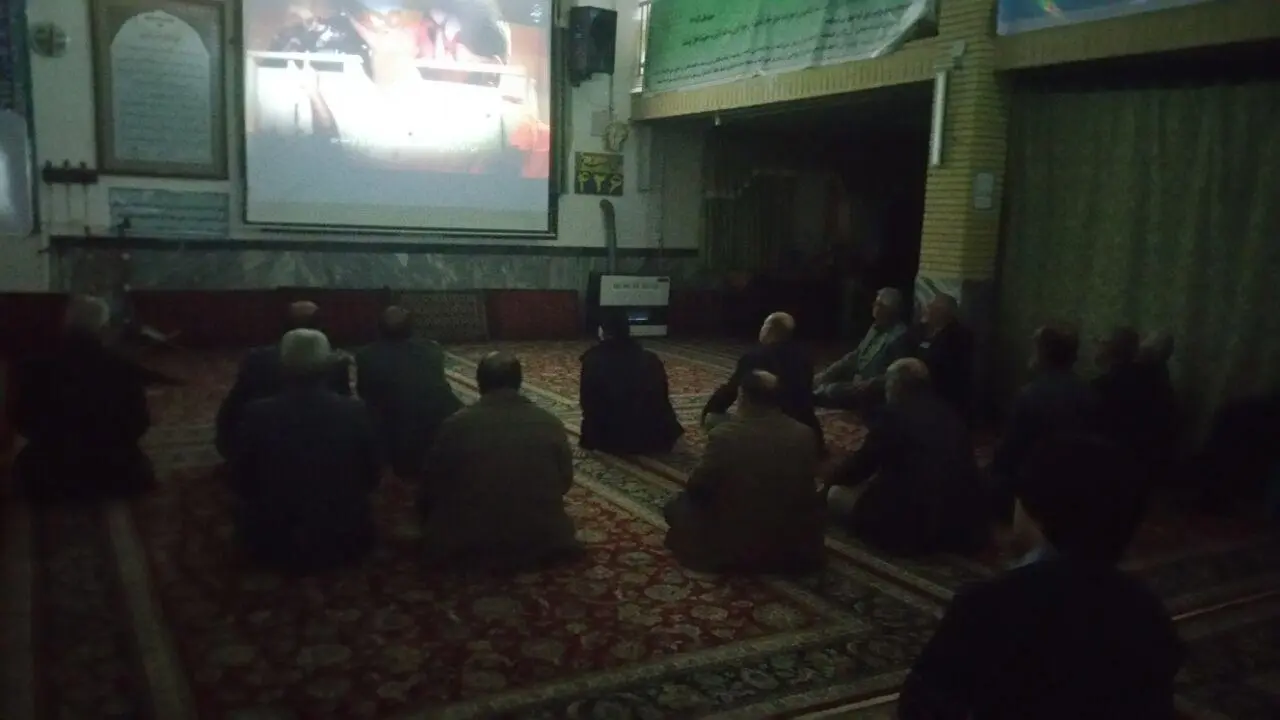 اکران فیلم سینمایی در مساجد