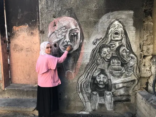 هنر در غزه1