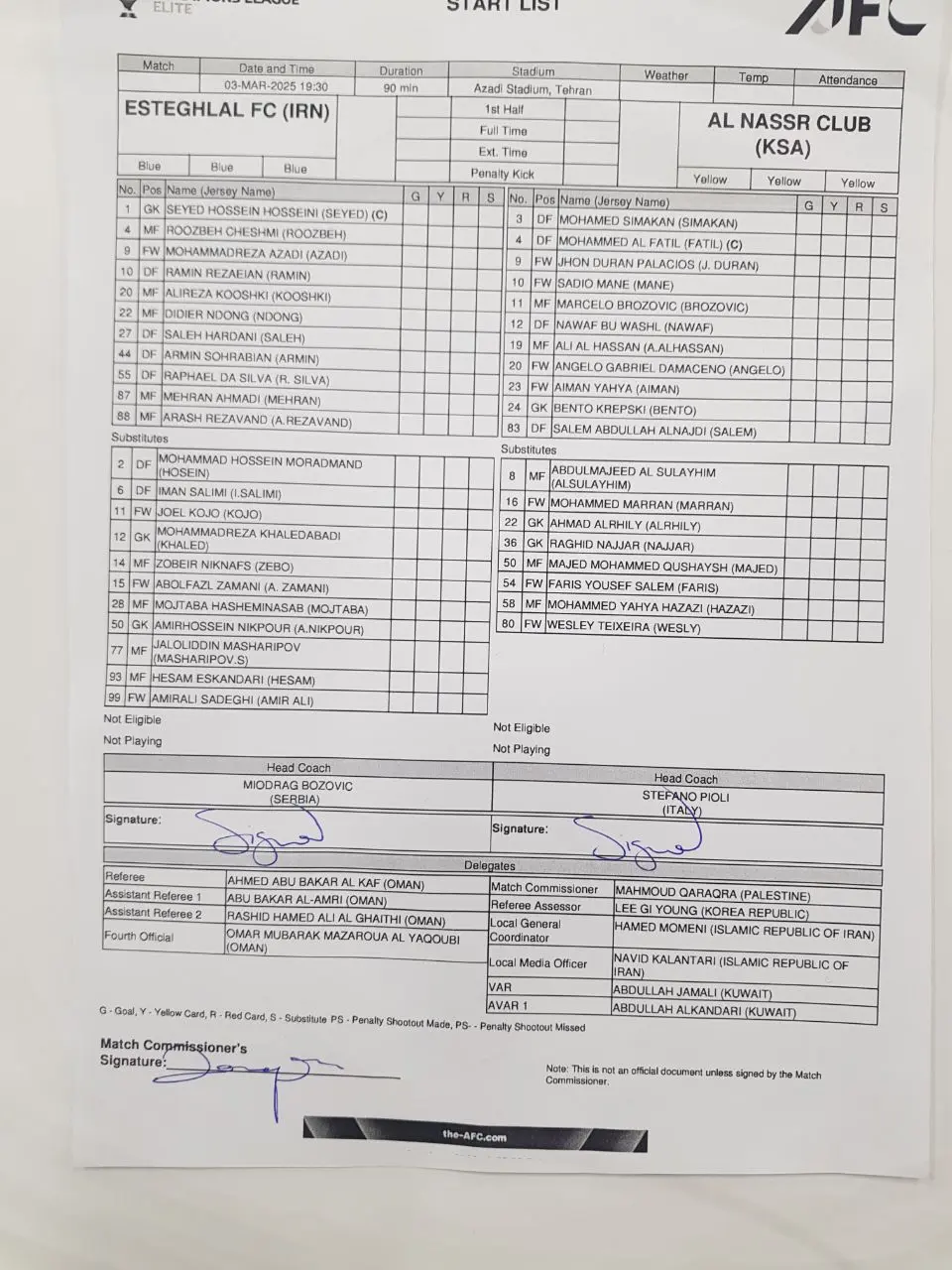 استقلال النصر