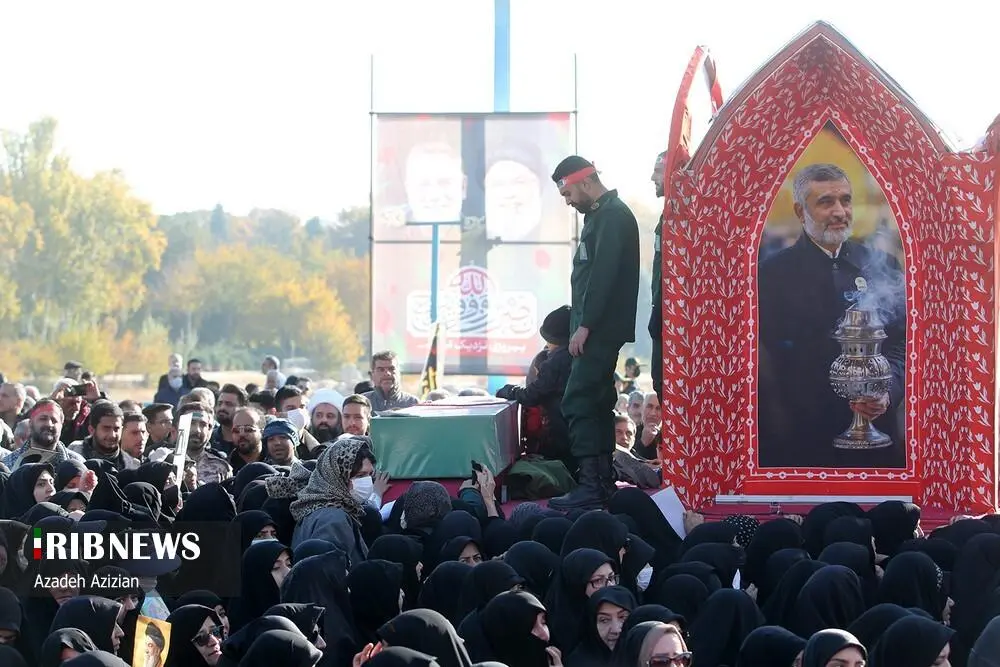 تشییع پیکر شهدا