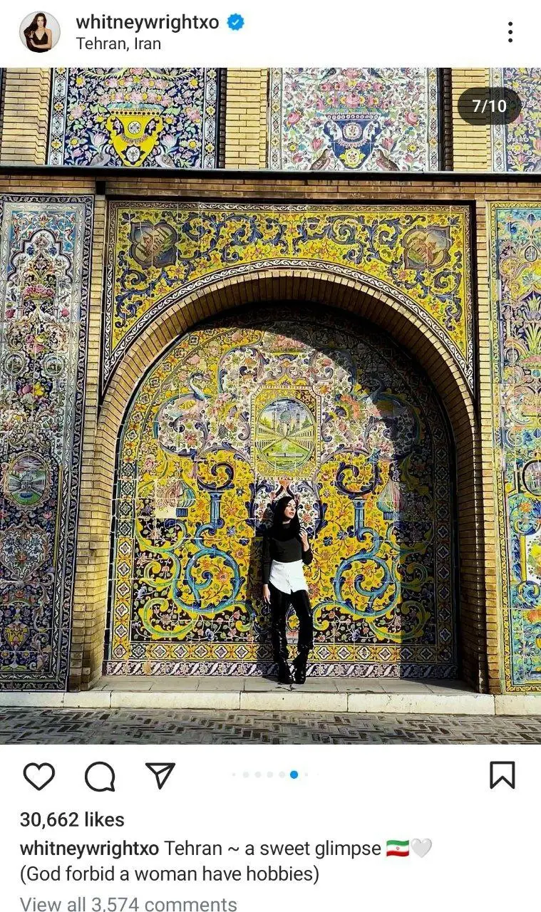 پورن استار امریکایی در ایران