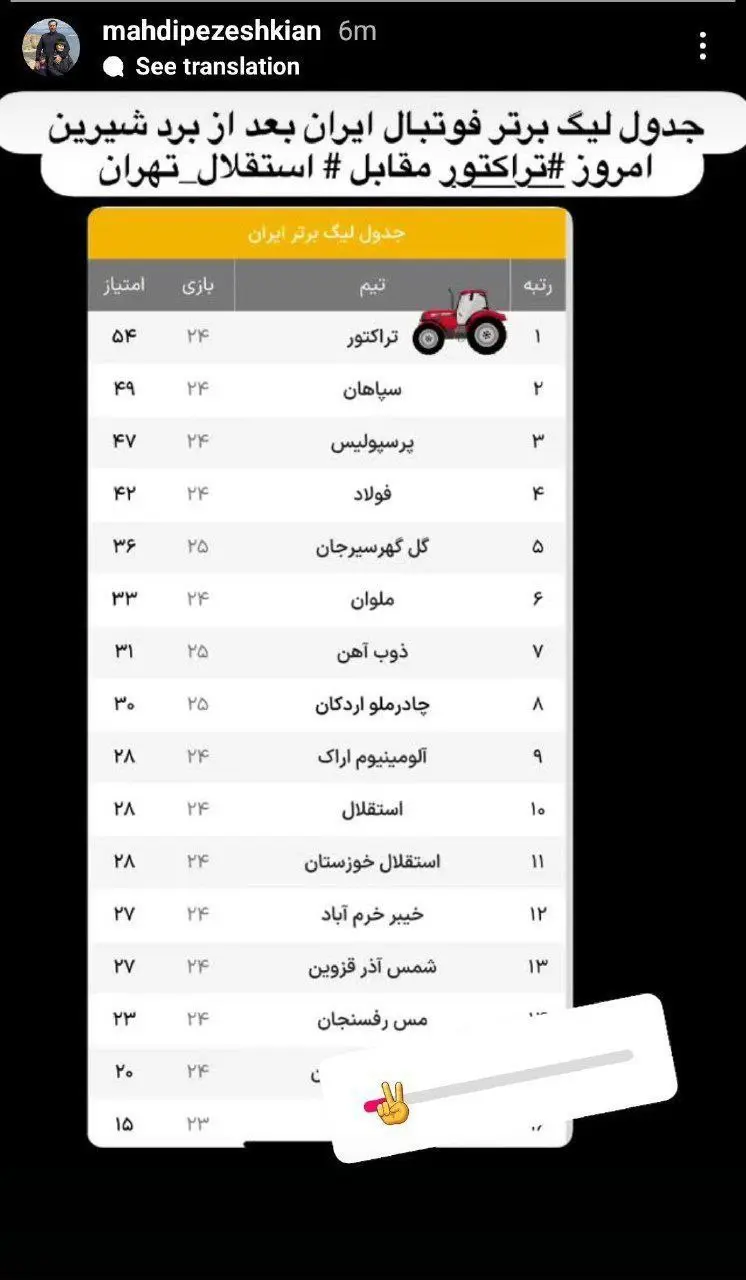 پسر پزشکیان تراکتور