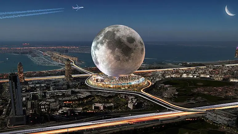 ماه مصنوعی در دوبی
