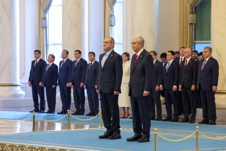 پزشکیان و توکایف