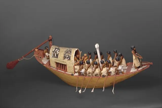ماکت قایق باستانی مصر