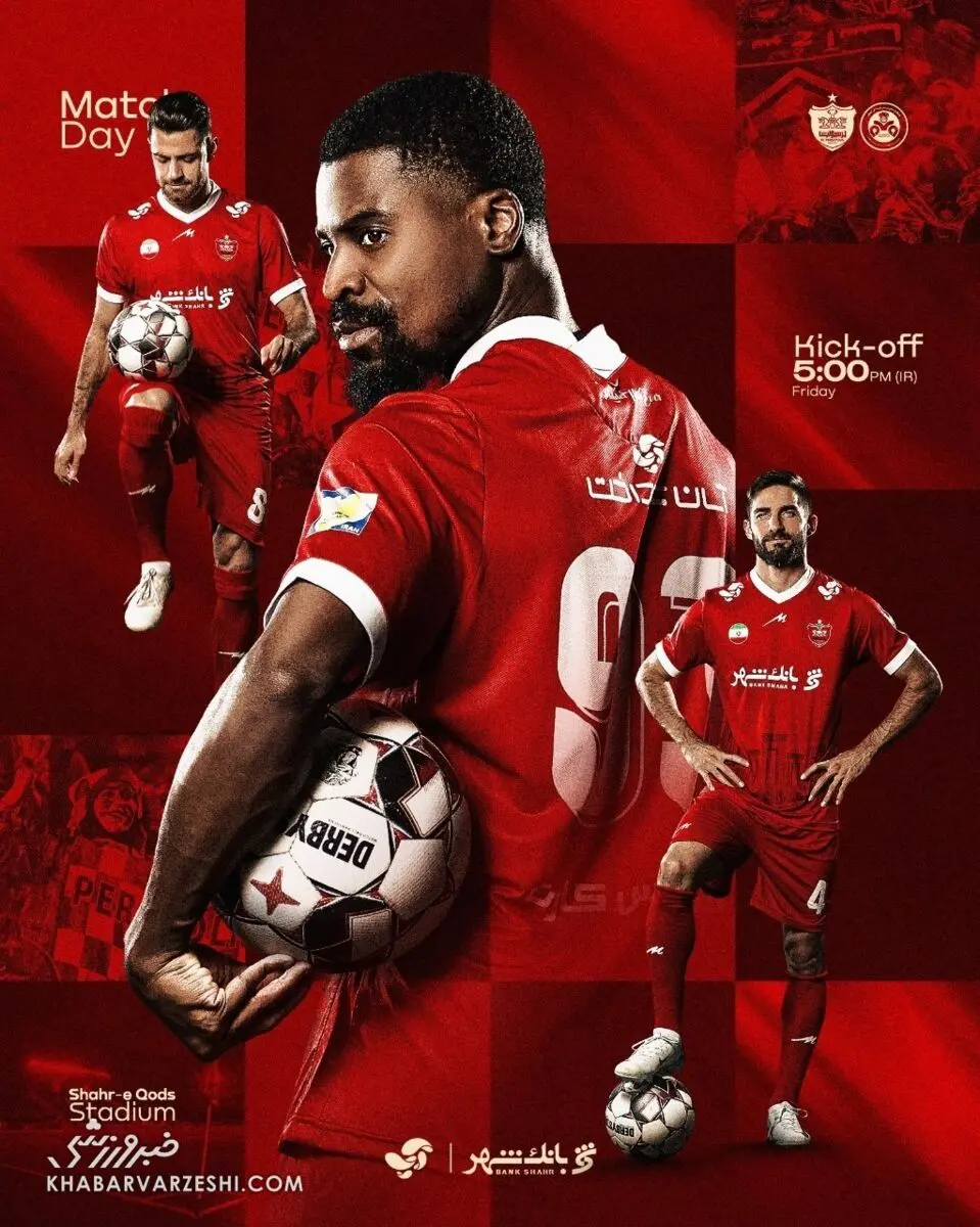 پرسپولیس ذوب آهن پوستر اوریه
