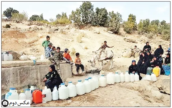 قطع آب در سیستان و بلوچستان و نحوه آبرسانی به مردم 2