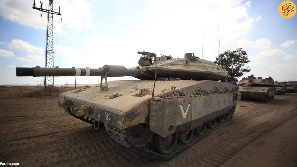 تانک های اسرائیل