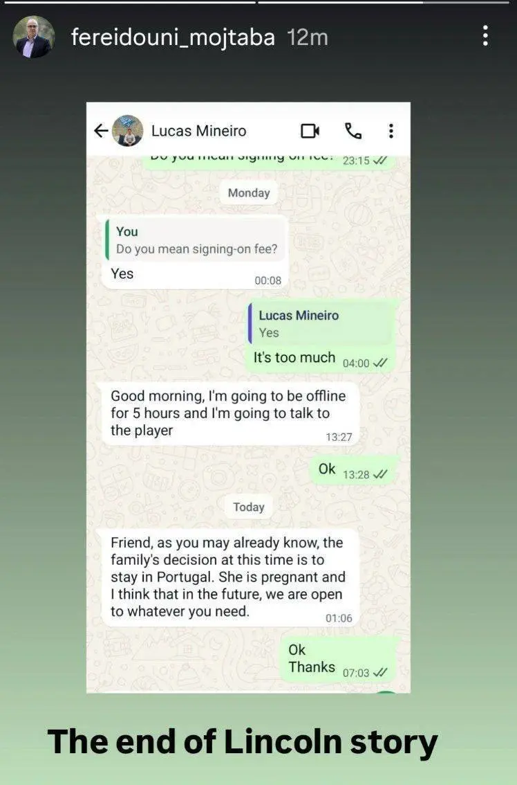 استوری ایجنت لینکلن