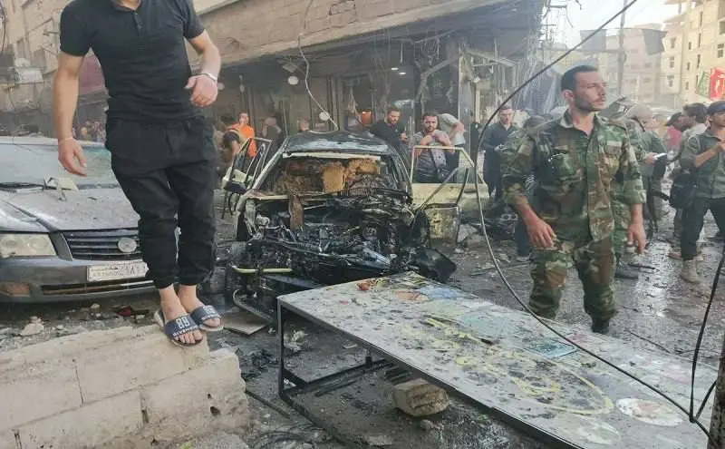 انفجار خودروی بمب‌گذاری‌شده در دمشق