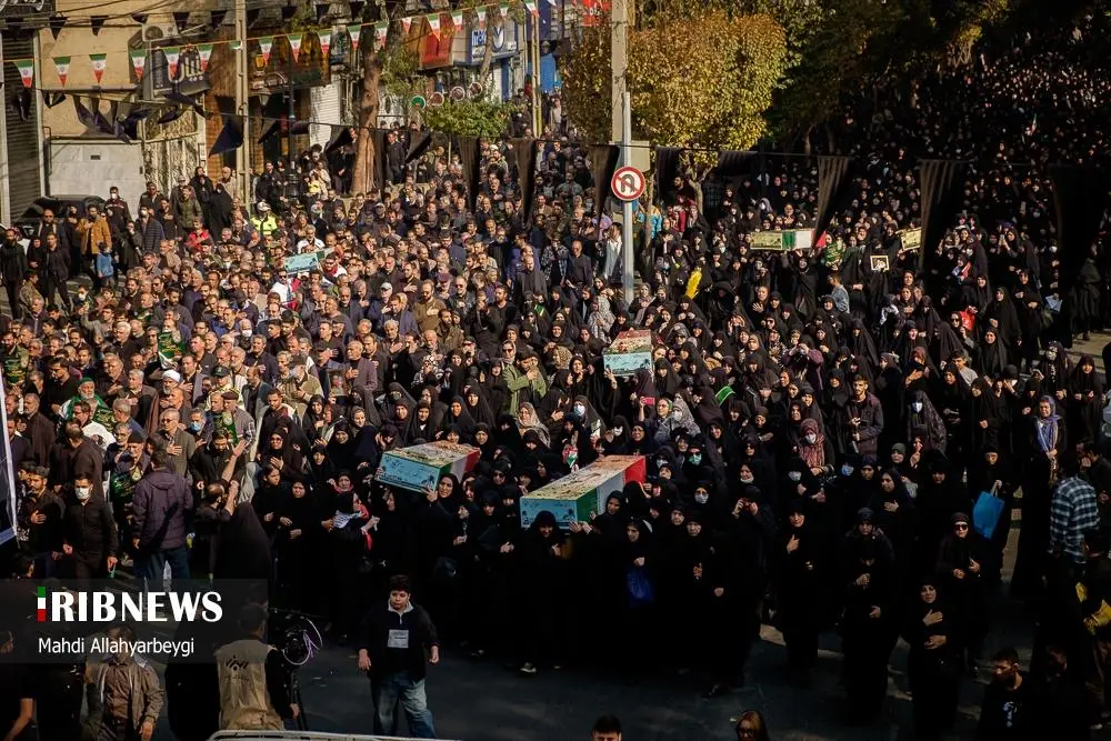 تشییع پیکر شهدا