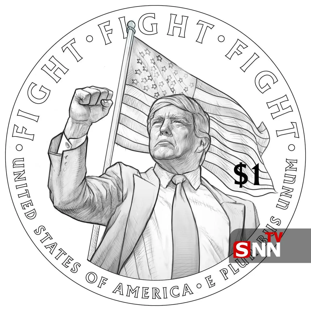 ضرب سکه ترامپ