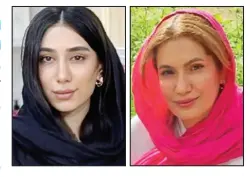 مرضیه آلبوغبیش و ستاره حیدری