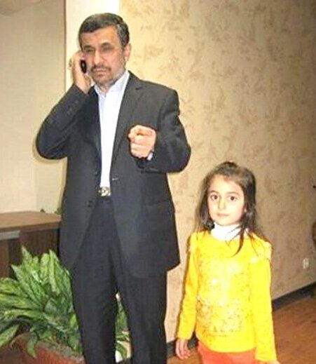 نوه محمود احمدی‌نژاد