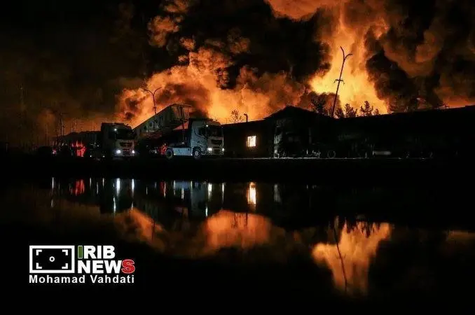 انبارهای نفت شهران2