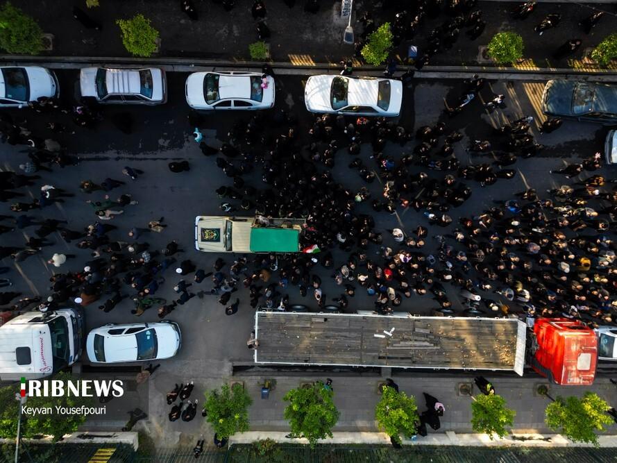 تشییع پیکر شهدا