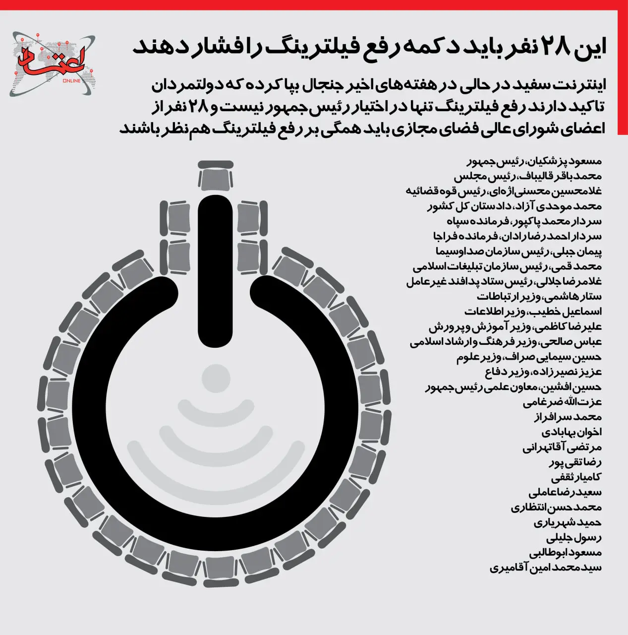 اینفوی رفع فیلتر