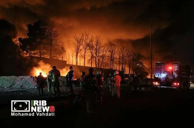 انبارهای نفت شهران1