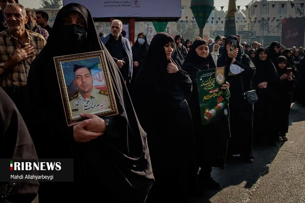 تشییع پیکر شهدا