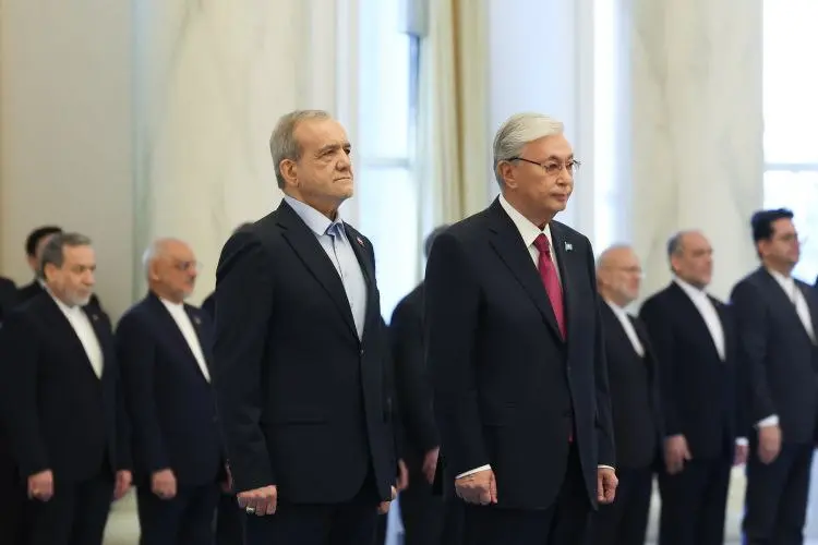 پزشکیان و توکایف