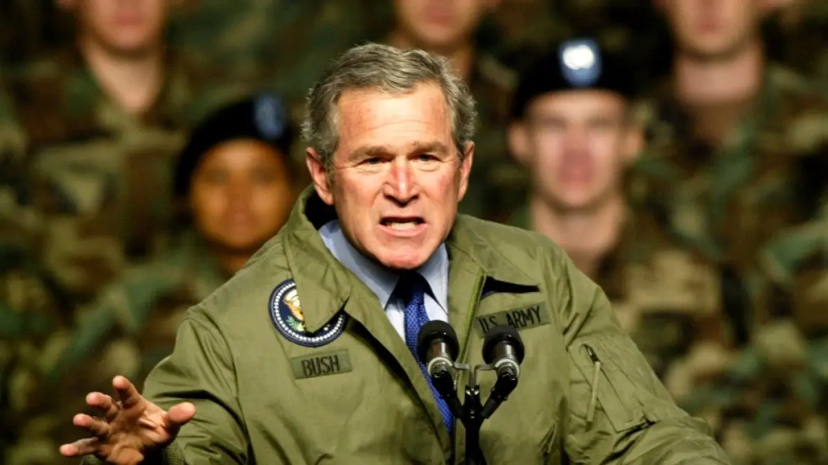 ویدئو | حمایت تمام‌قد جرج بوش از اسرائیل