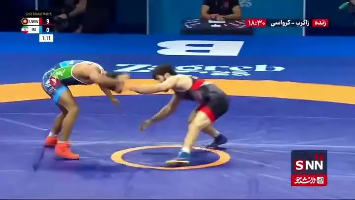 ببینید| شگفتی جوان کامل نشد/ محمد نژاد به مدال نقره بسنده کرد