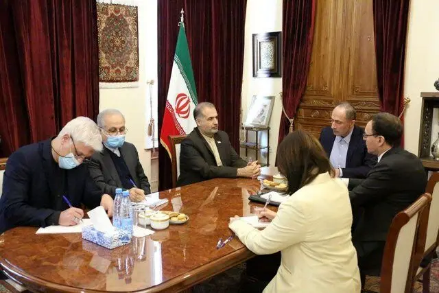 رایزنی سفیر ایران با معاون بین‌الملل شرکت دولتی «روس اتم» در مسکو