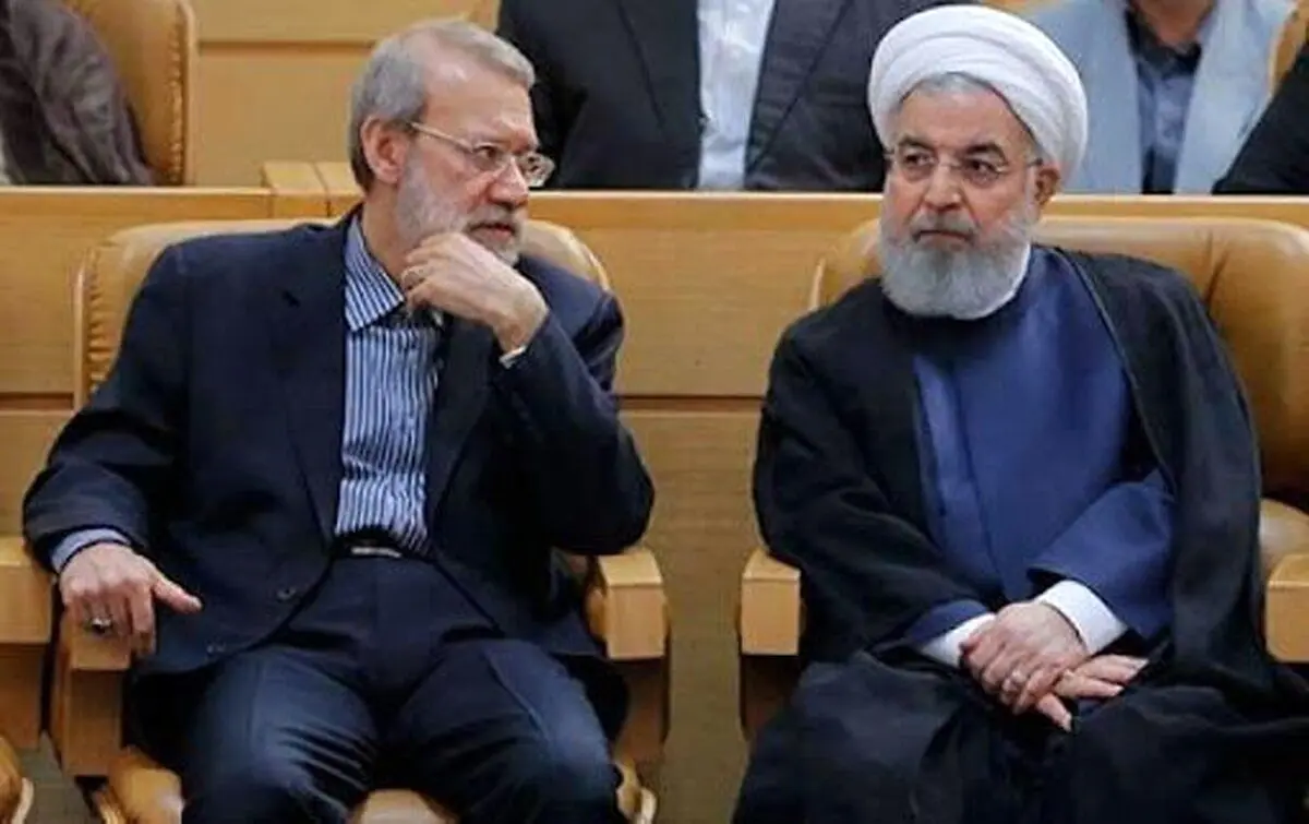 خبرگزاری نزدیک به دولت مدعی شد؛ ارائه لیست انتخاباتی مشترک از سوی علی لاریجانی و حسن روحانی 