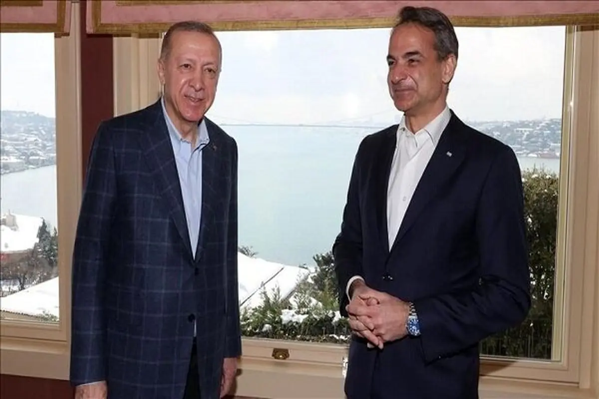 دیدار ۲ ساعته اردوغان و نخست‌وزیر یونان در استانبول