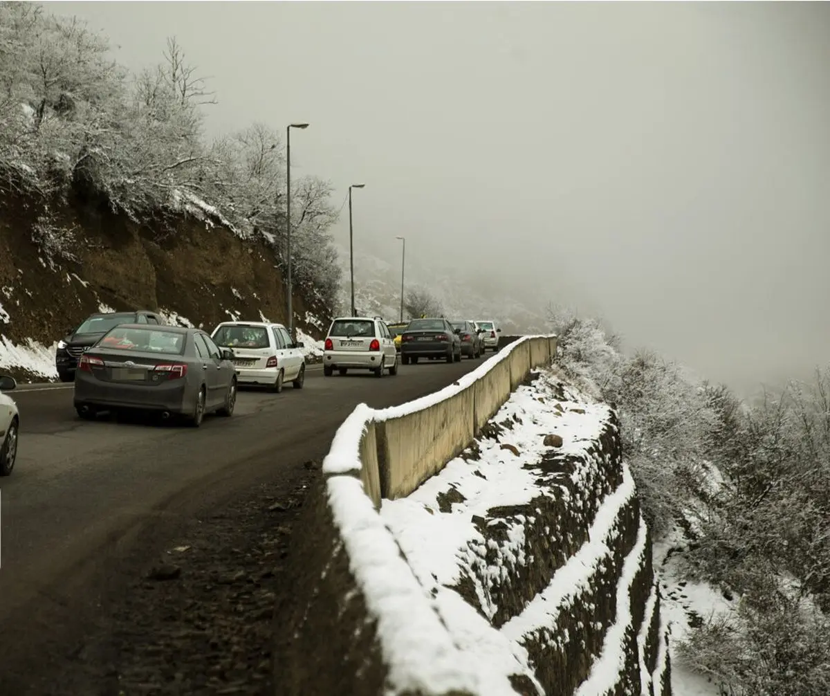 ترافیک سنگین در محور چالوس، هراز و آزادراه قزوین - رشت