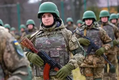 زنان ارتش اوکراین