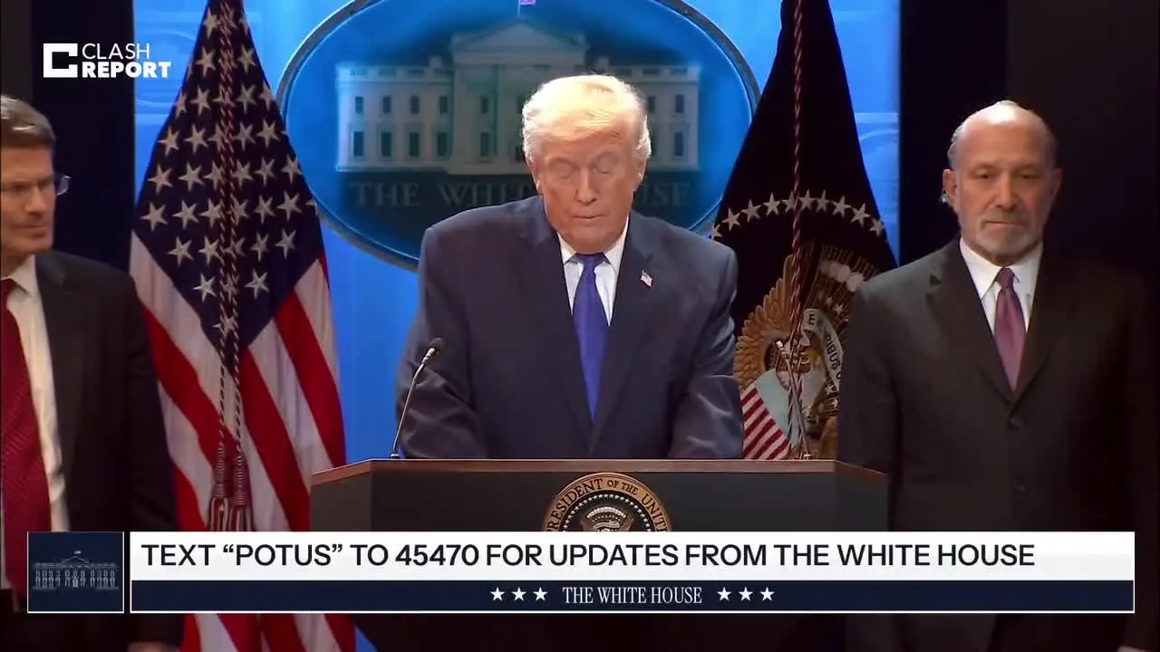 ببینید| ترامپ: فرمان تعرفه جهانی ۱۰ درصدی را امضا خواهم کرد