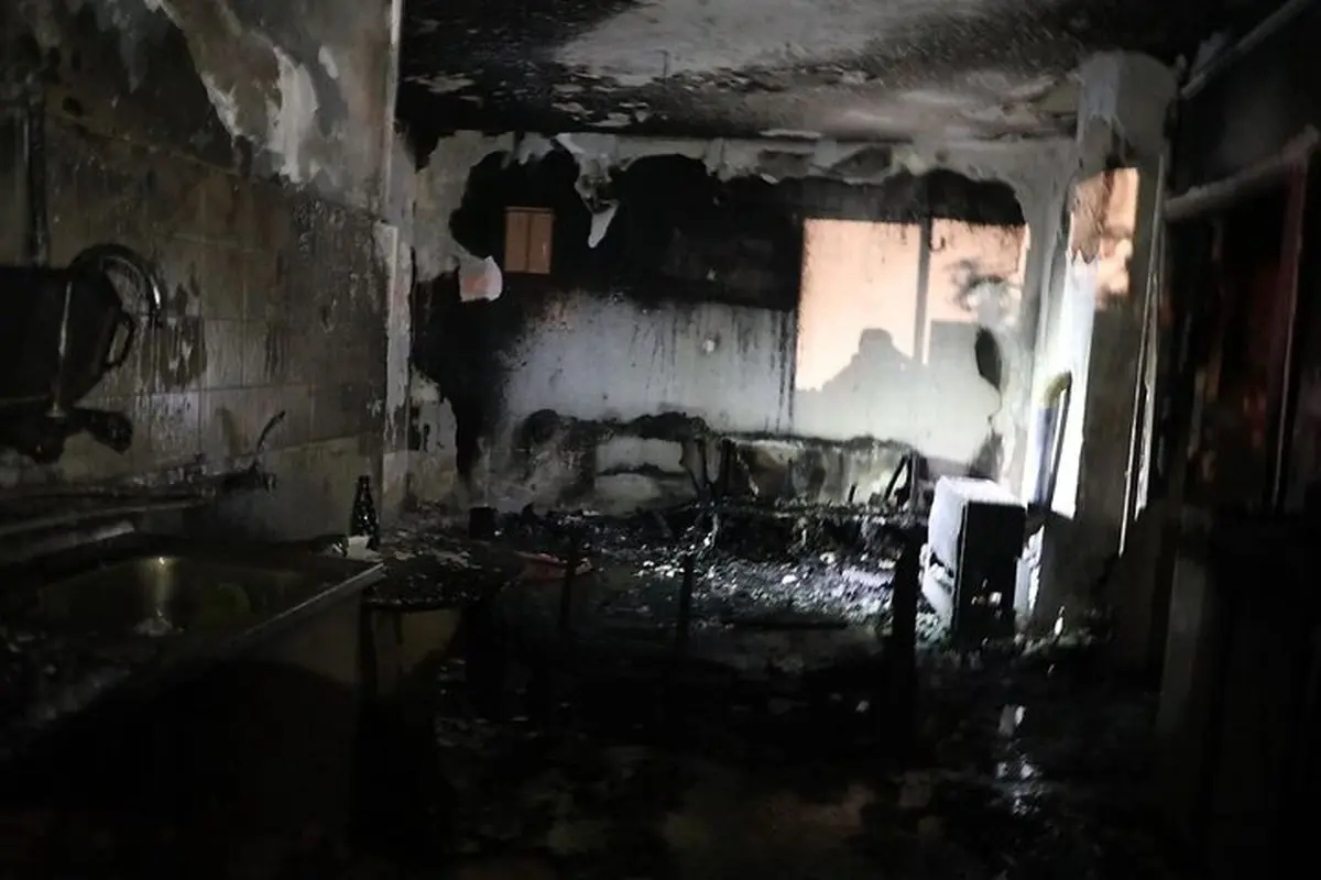 مرگ دردناک 4 عضو خانواده نوشهری در آتش‌سوزی خانه