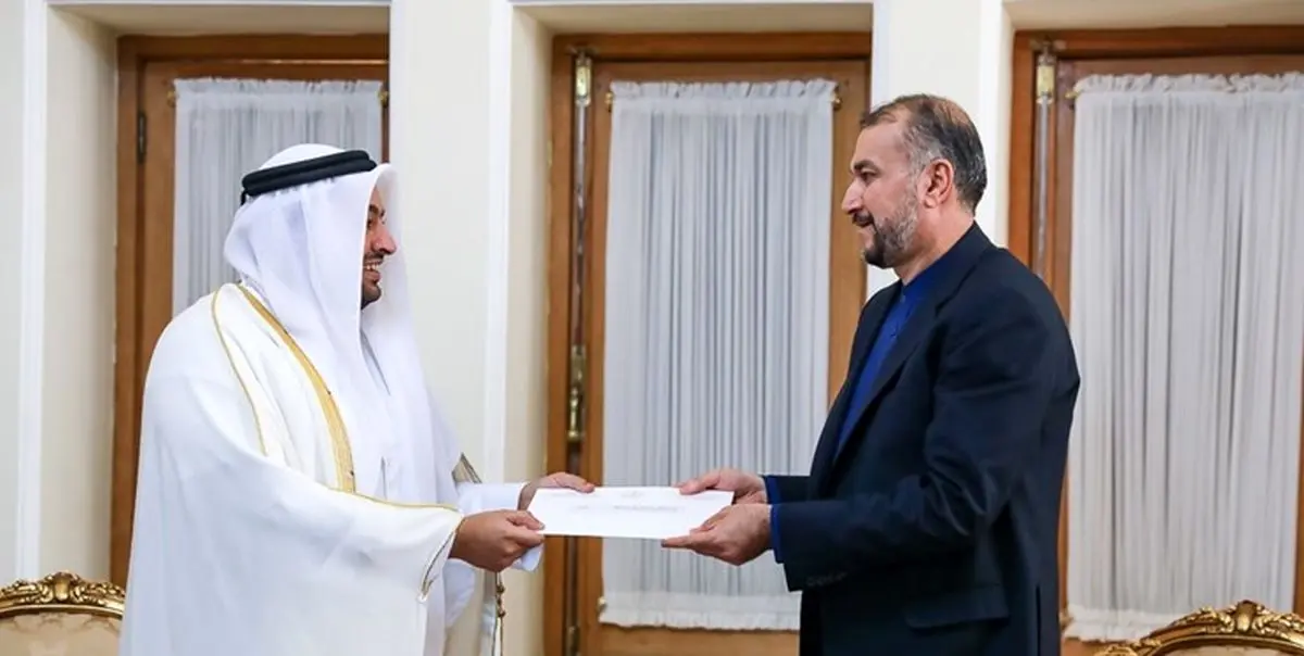 معاون وزیر خارجه قطر قاصد پیامی به امیرعبداللهیان