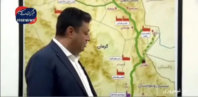 ببینید| انتقال آب دریای عمان به بخش های شرقی ایران