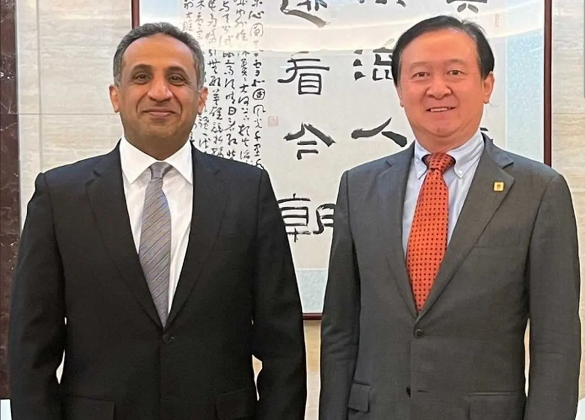 دیدار سفیر چین و رییس هیات بازگشایی سفارت عربستان در ایران