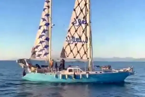 ببینید| حرکت کاروان آزادی فرانسه به سمت غزه