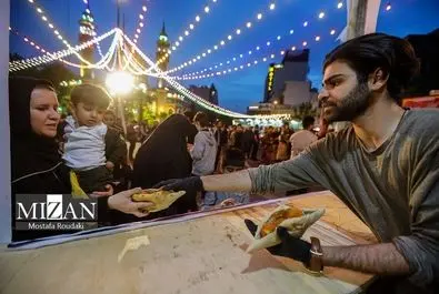 افطاری فلسطینی در قلب تهران
