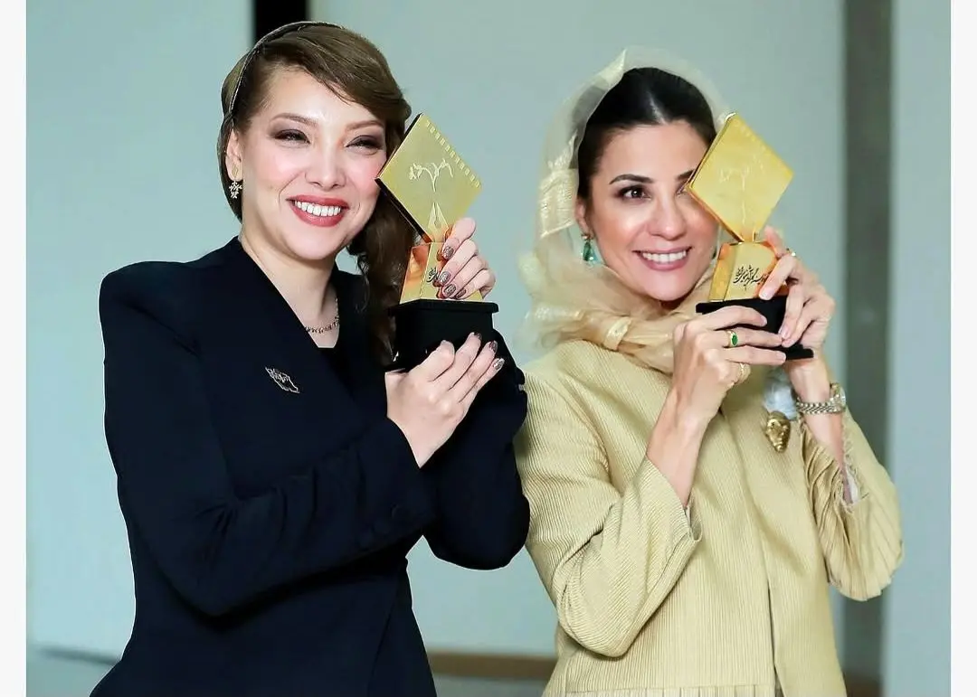 تصاویری از پانزدهمین جشن منتقدان و نویسندگان سینمای ایران؛ از صدف اسپهبدی تا سارا بهرامی