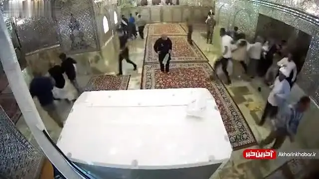 فیلم کامل حمله تروریستی به حرم شاهچراغ شیراز+ ویدئو